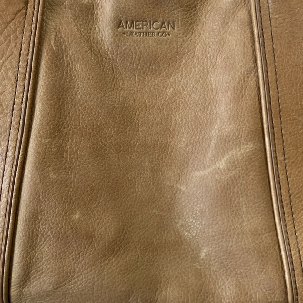 American Leather Company Val Perfect Satchel Cafe Latte Smooth Shoulder bag - Picture 2 of 10